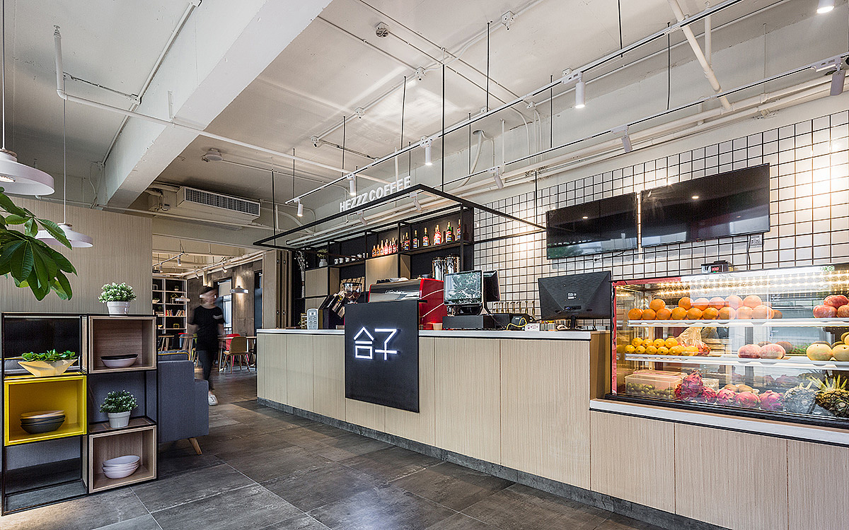 复合型餐饮 · 餐饮空间设计_合子咖啡 卓越店