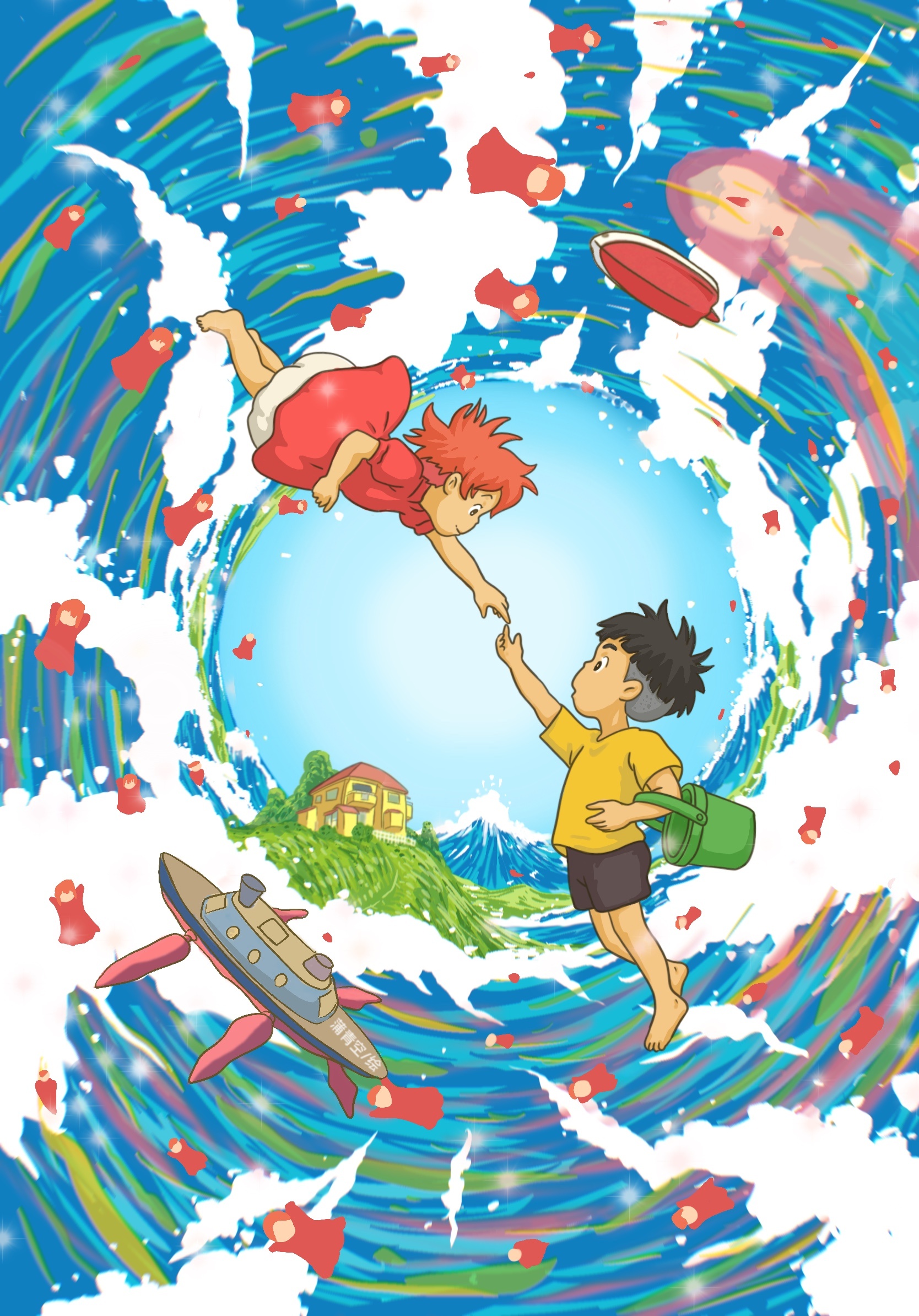 悬崖上的波妞(悬崖上的金鱼姬)