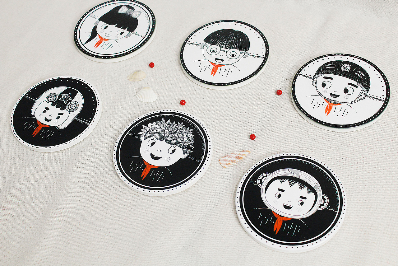 毕业设计-“童年梦”黑白插画设计（图ZNDk5NjYyODg=） - 概念设定 - 站酷设计师缄默不是淑原创素材 - 站酷ZCOOL