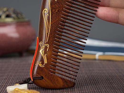 木梳梳子详情页设计拍照修图