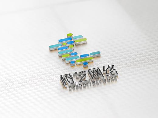网络类logo设计/橙艺网络