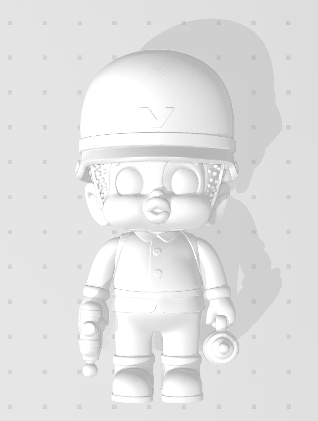 调试中的小兵HALU