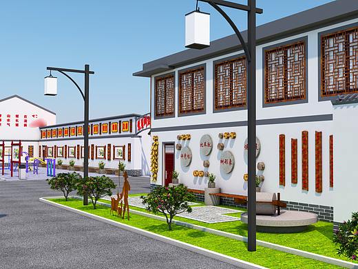 美丽乡村-环境提升方案效果图