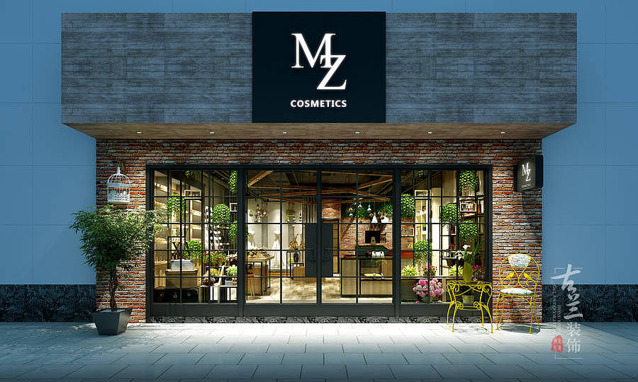 mz美甲店成都美甲店装修公司丨成都美甲店设计公司