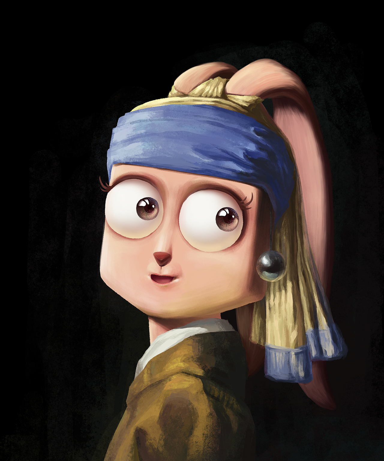 茉莉IP名画化系列（图ZMTIxNjc2ODgw） - 艺术插画 - 站酷设计师问艺JK原创素材 - 站酷ZCOOL