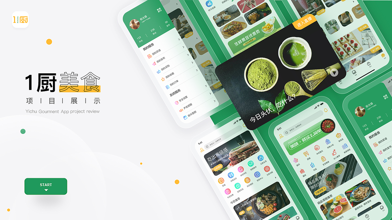 1厨 app界面设计（图ZMjY1NDUxODcy） - APP界面 - 站酷设计师青青乔叶原创素材 - 站酷ZCOOL