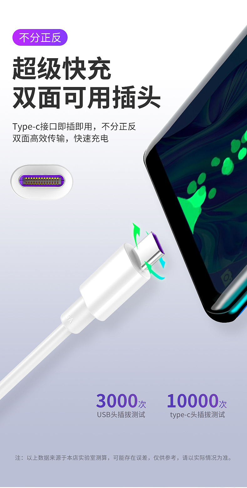 华为快充线详情页