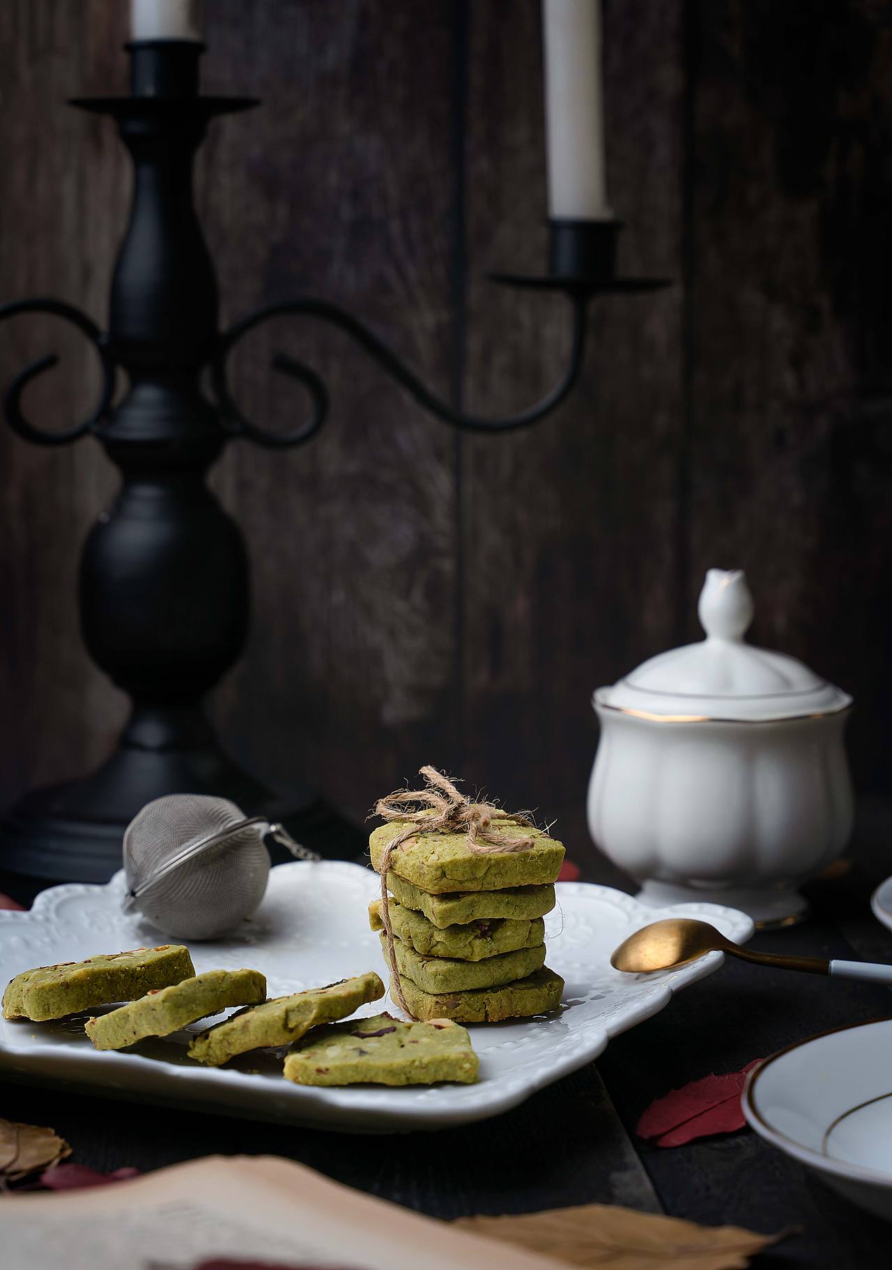 自制抹茶饼干（图ZMTQ3NzAzNjg4） - 产品摄影 - 站酷设计师Amy12024原创素材 - 站酷ZCOOL