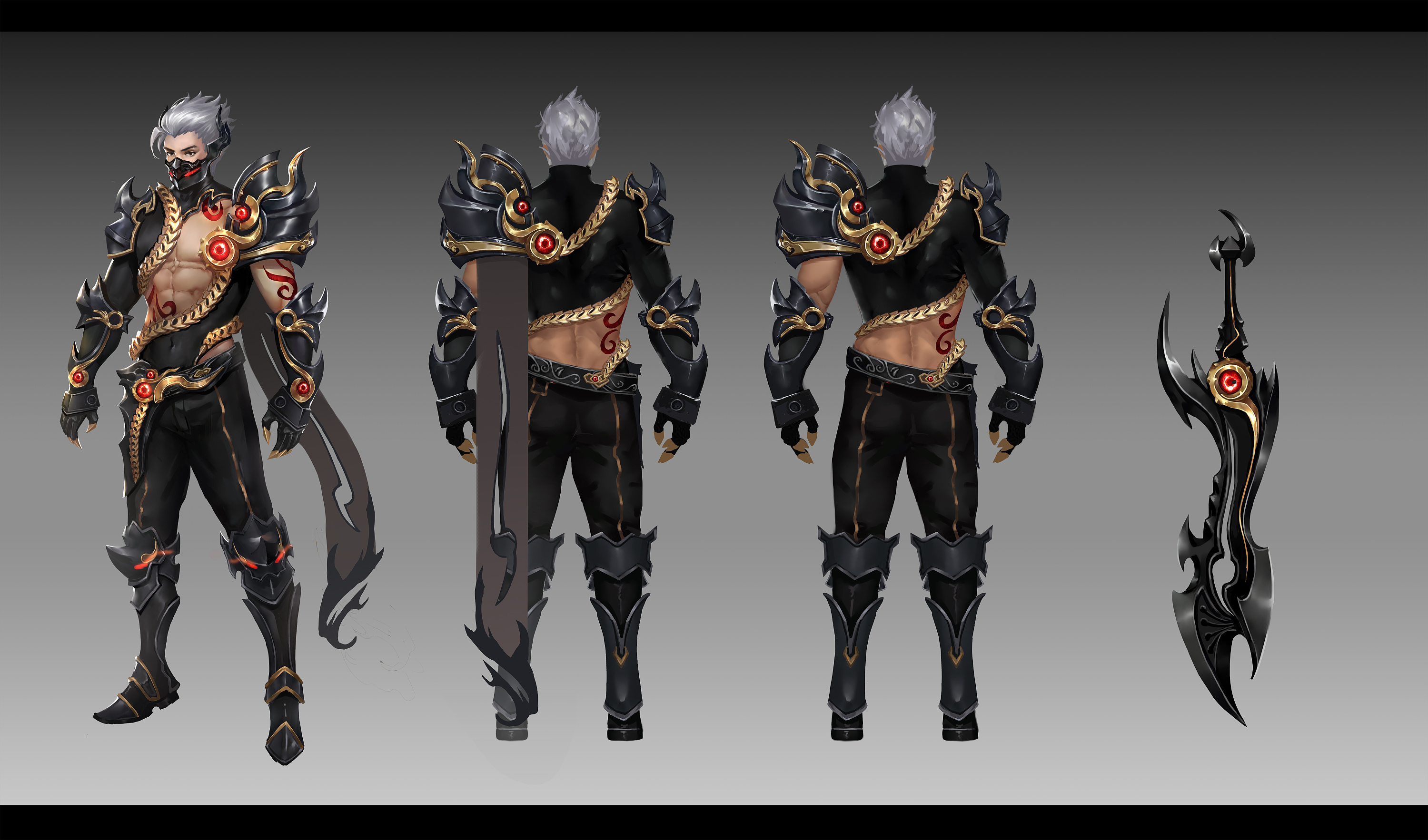 男战士(西方魔幻)