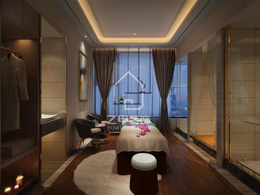 甘肃兰州美容院理发店设计|成都专业美容院设计公司