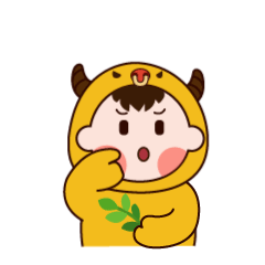 牛小米表情包设计（图ZMjA2NzM0OTcy） - IP形象 - 站酷设计师不吃月亮原创素材 - 站酷ZCOOL