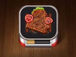 烤肉图标