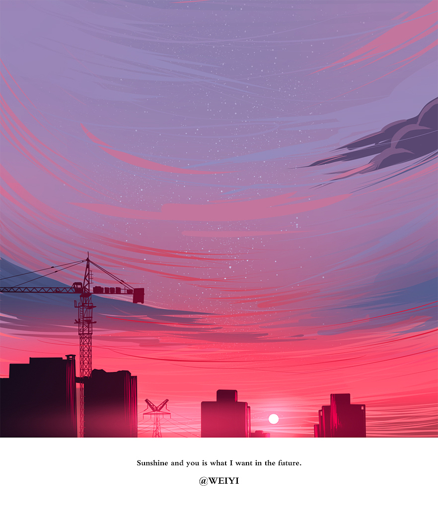 仰望天空仰望你（图ZMTg1NzgzNzAw） - 创作习作 - 站酷设计师yandq7686原创素材 - 站酷ZCOOL