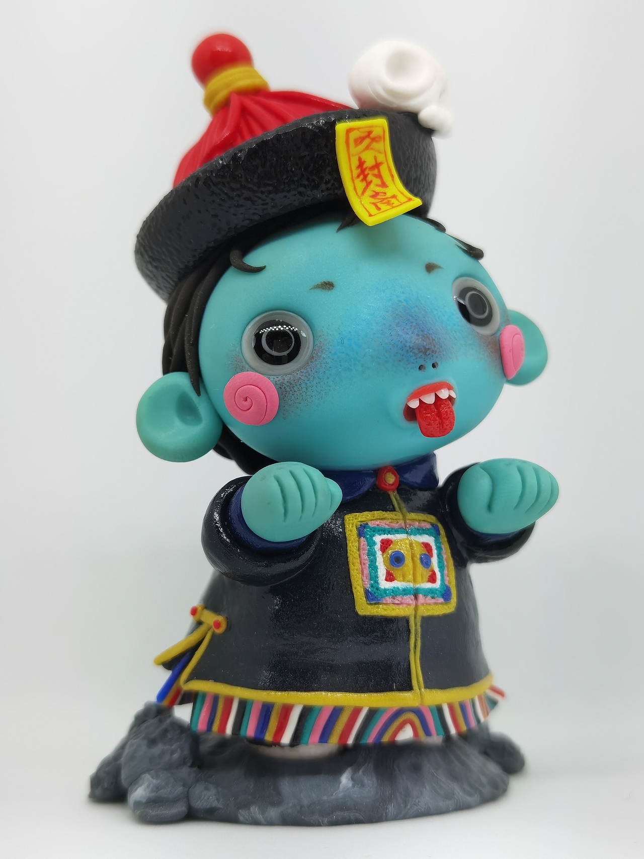 软陶小僵尸参上！（图ZMjUyMjQ1MjYw） - 其他手工艺 - 站酷设计师阿獄原创素材 - 站酷ZCOOL