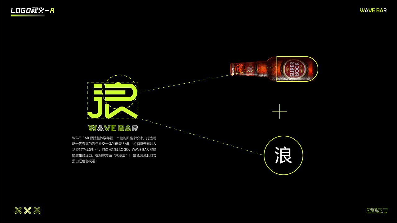 WAVE BAR 酒吧品牌形象设计（图ZMjk1ODMzNjE2） - 品牌 - 站酷设计师吃一口粥粥原创素材 - 站酷ZCOOL