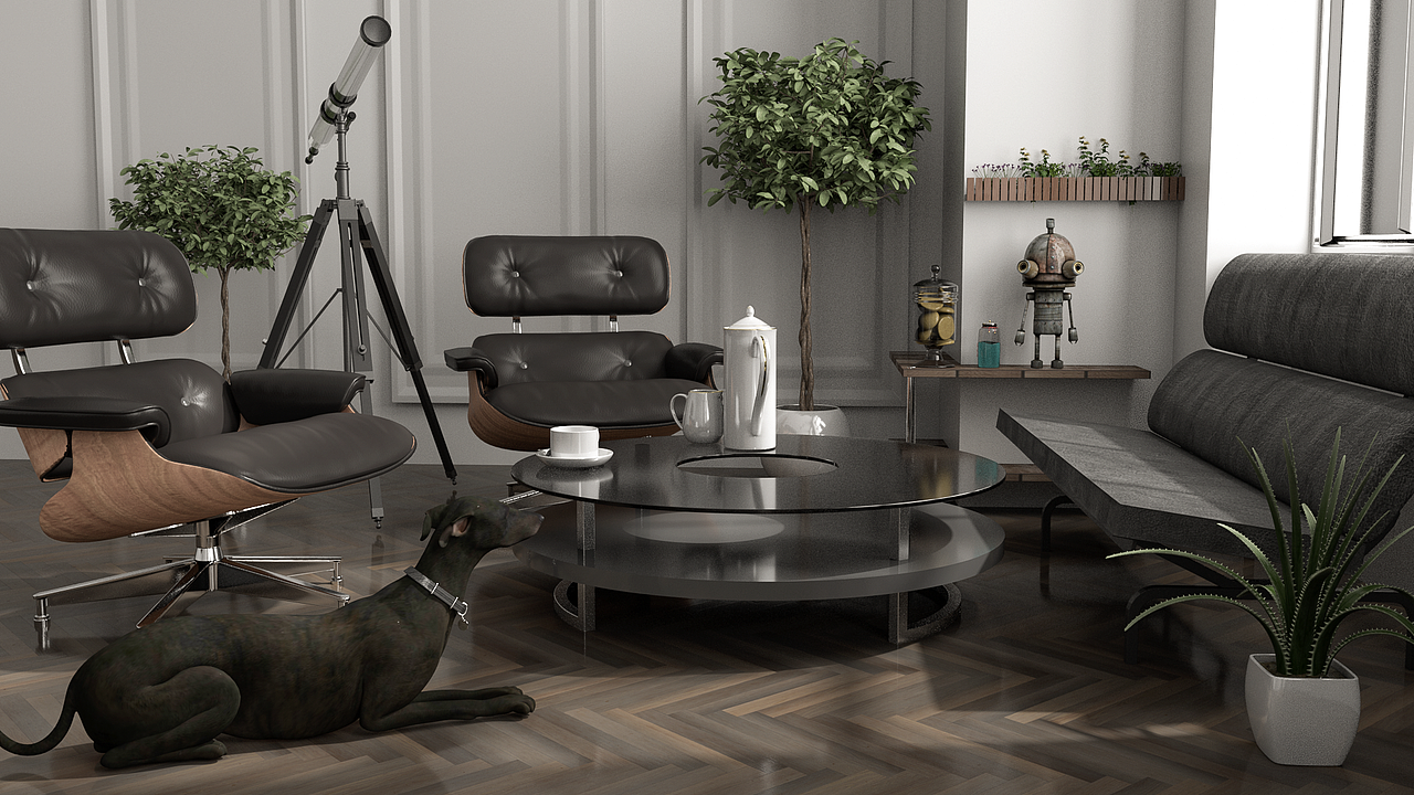 Cinima4D Arnold render（图ZMTMyMTc0ODI0） - 建筑/空间 - 站酷设计师Sihans原创素材 - 站酷ZCOOL