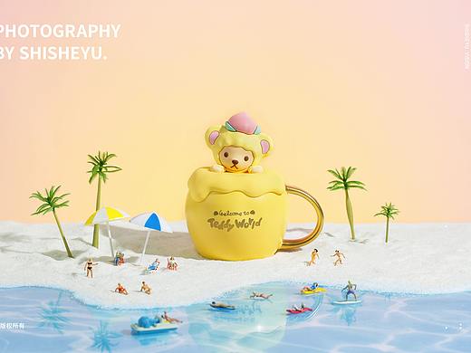 泰迪珍藏水杯~时摄语~