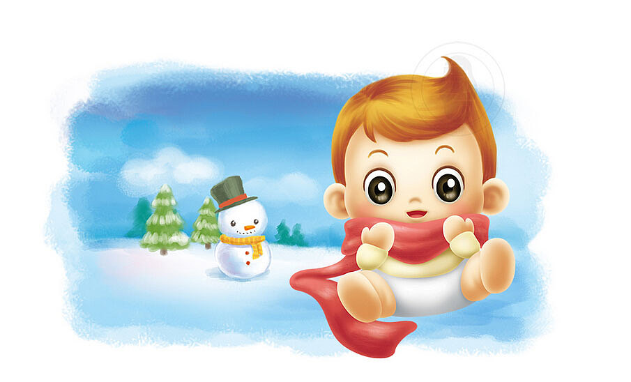 莎尼——婴童卫生用品湿巾包装设计/可爱小孩插画/绘画/奶瓶（图ZMzcwODI3MzY=） - 包装 - 站酷设计师在水一方品牌策划原创素材 - 站酷ZCOOL