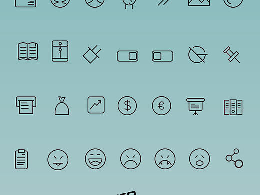 線性圖標(biāo)（個(gè)人主頁(yè)-ZNDUyNzk5NzI=） - 圖標(biāo) - 站酷設(shè)計(jì)師檸檬畫意原創(chuàng)素材 - 站酷ZCOOL