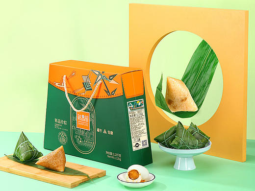 端午礼盒端午拍摄粽子