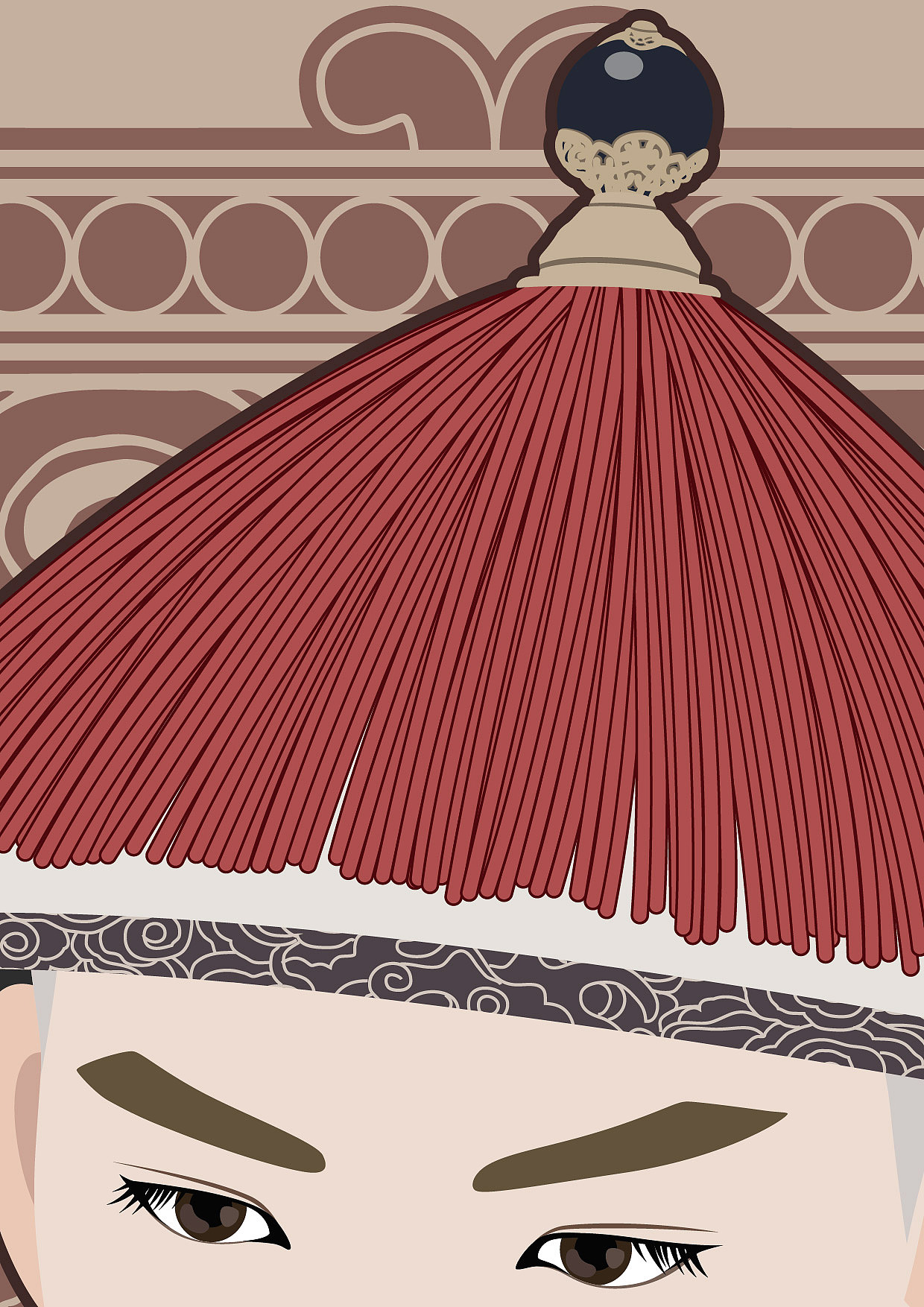 《延禧攻略》-富恒（图ZMTQwMDQ4OTYw） - 单幅漫画 - 站酷设计师涵宇Louis原创素材 - 站酷ZCOOL