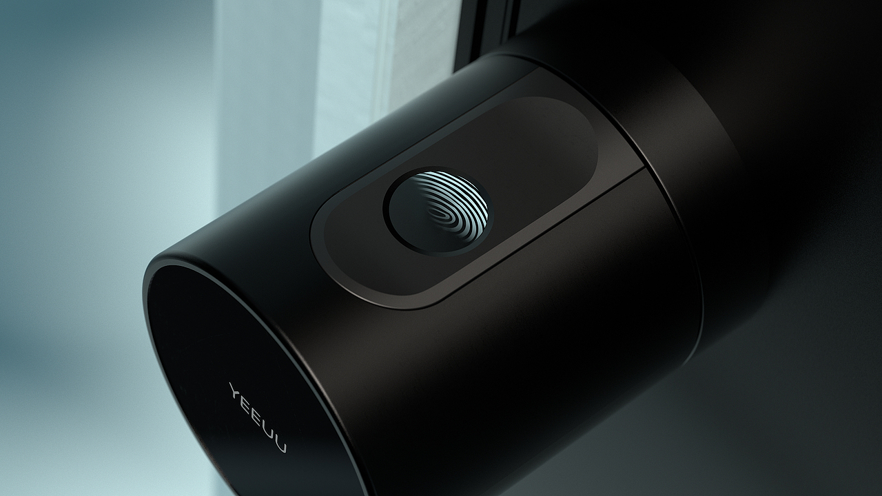 智能门锁H1（图ZMTk0MjQxNDEy） - 产品 - 站酷设计师观察者s原创素材 - 站酷ZCOOL