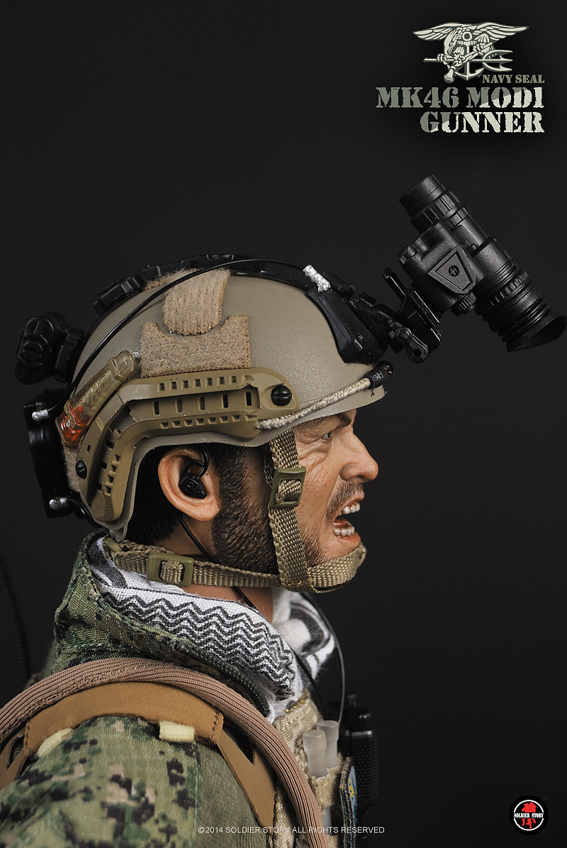 SoldierStory 美国海军海豹突击队 MK46 MOD1机鎗手（图ZMTExMDIwMTUy） - 手办/模玩 - 站酷设计师SoldierStory原创素材 - 站酷ZCOOL