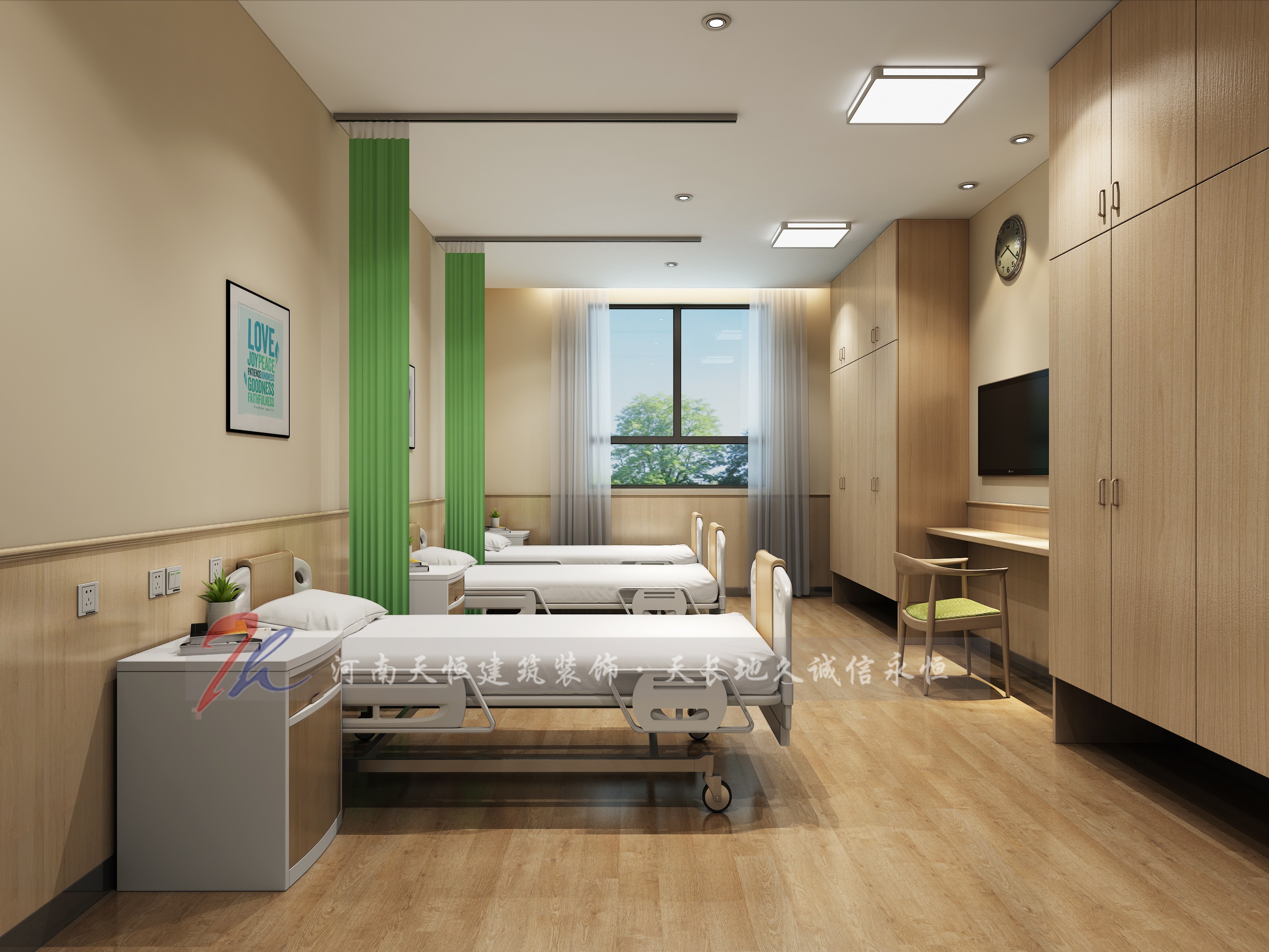 医院养老院设计|空间|室内设计|Lexizhu - 原创作品 - 站酷 (ZCOOL)