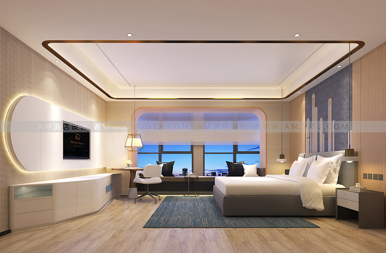 陕西西安悦莅精品酒店设计—AM（图ZMjEyNTg3OTIw） - 家装设计 - 站酷设计师AM设计公司原创素材 - 站酷ZCOOL