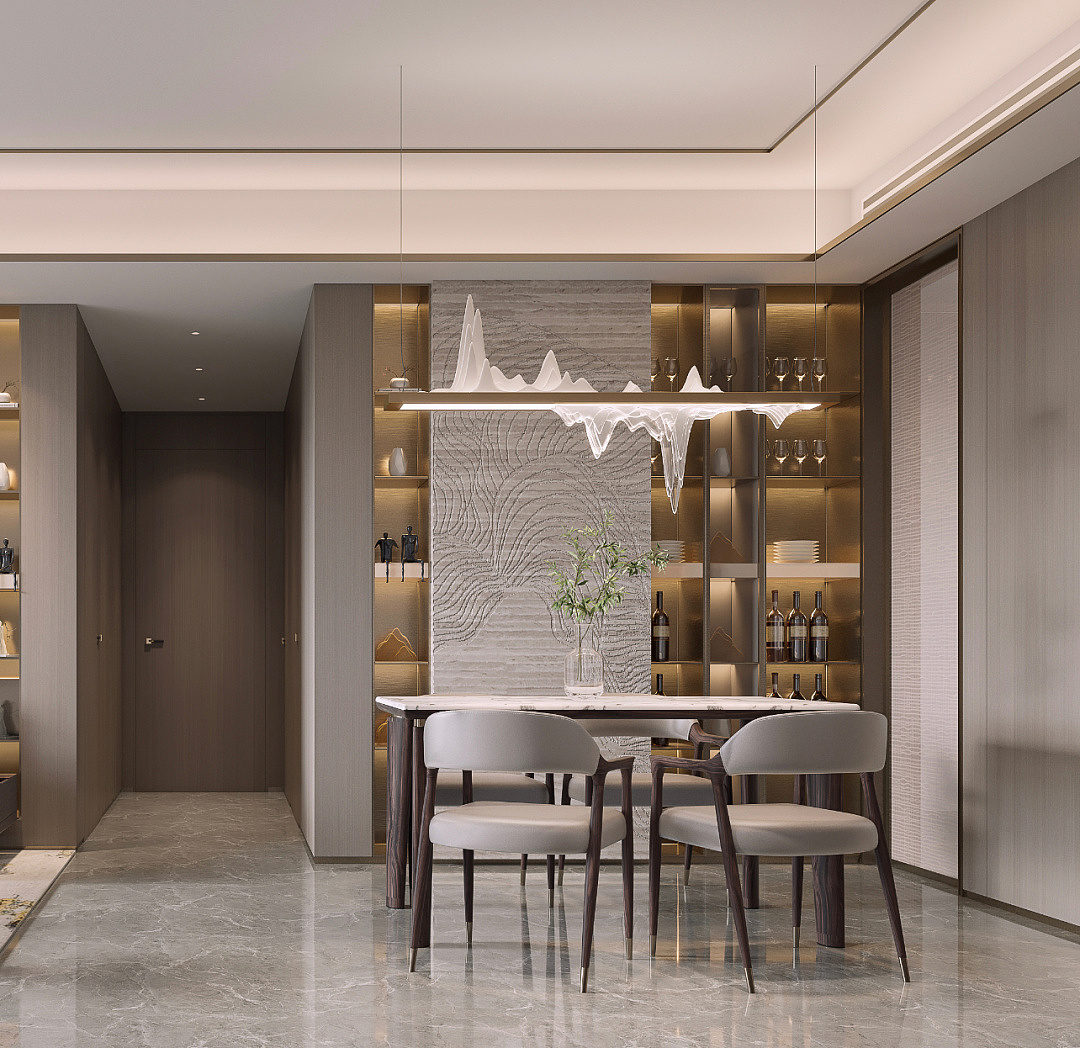 现代轻奢新中式混搭