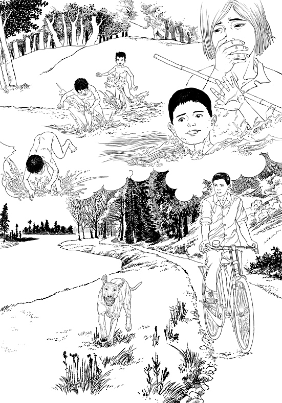 写实，连环画，写实漫画，写实插画，写实连环画绘本（图ZMTcxMzYyODk2） - 商业插画 - 站酷设计师肖刚漫画原创素材 - 站酷ZCOOL