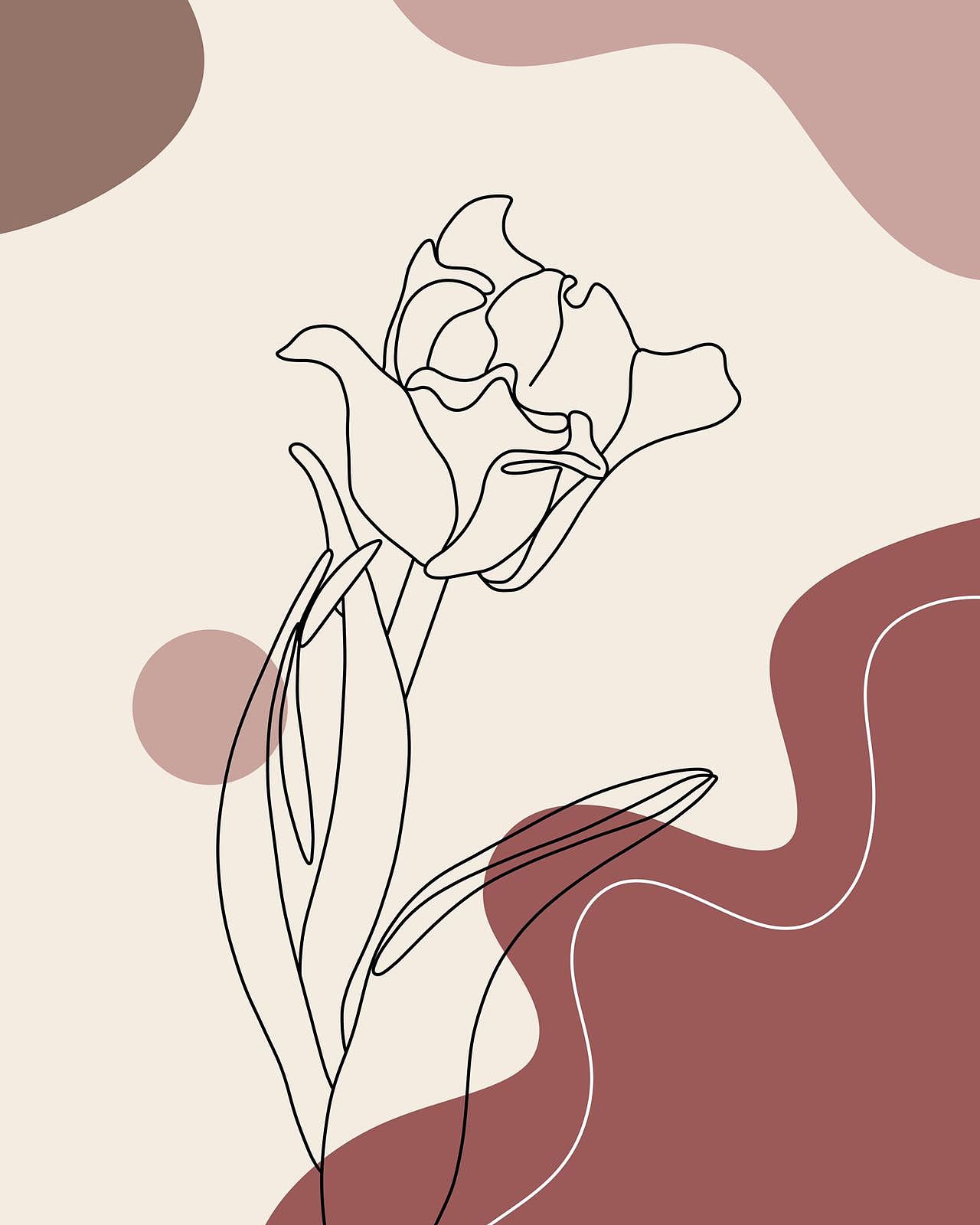 平面色彩构成装饰画原创