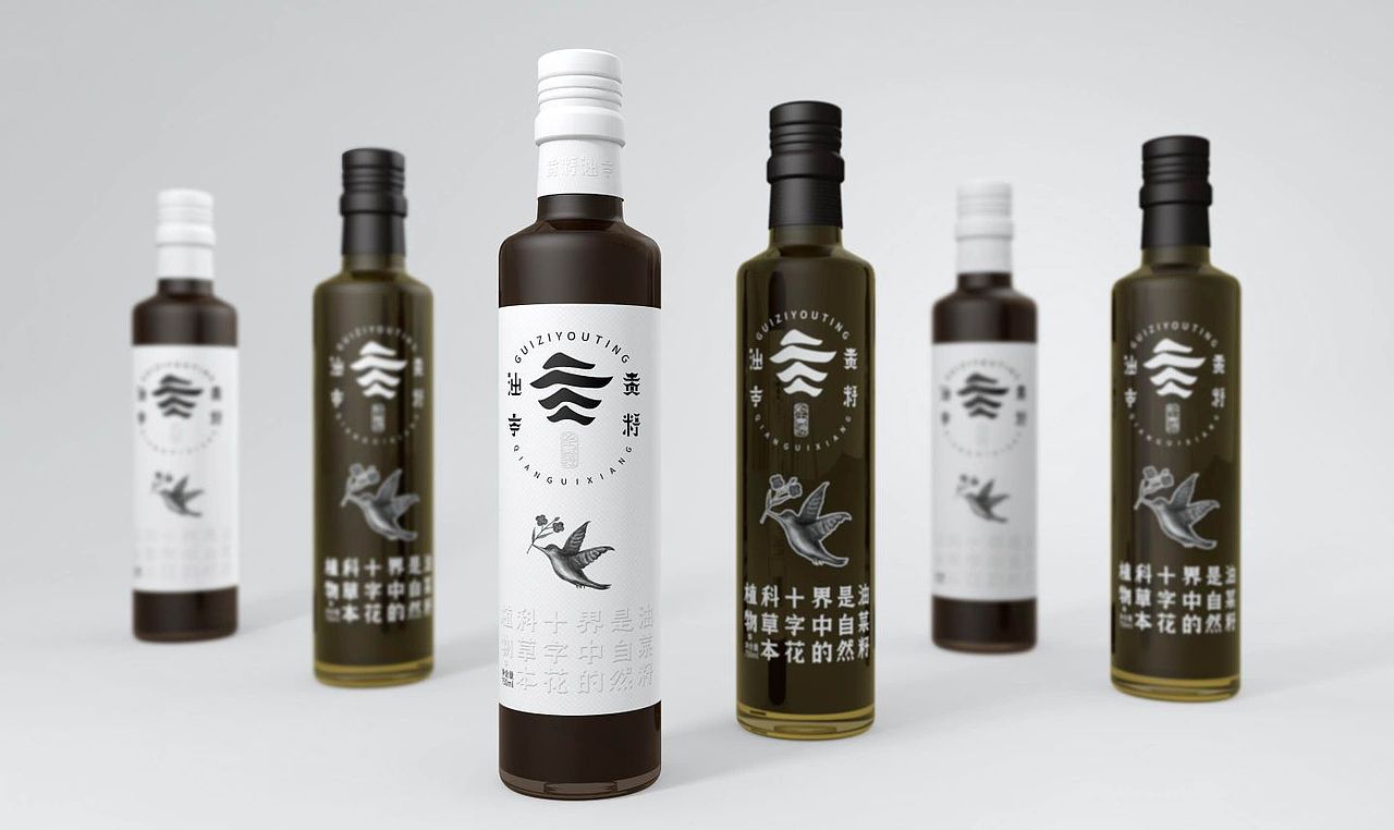 菜籽油产品包装设计（图ZMzI2NDAyNzgw） - 包装 - 站酷设计师思逸品牌创意设计原创素材 - 站酷ZCOOL