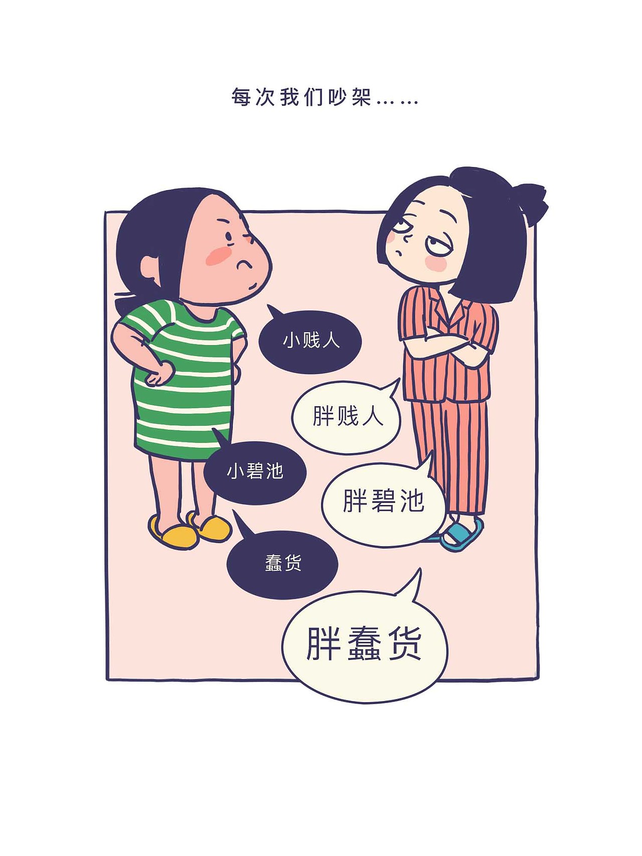 减肥（图ZMjIxMDczMTg0） - 短篇/格漫 - 站酷设计师玛丽苏二狗原创素材 - 站酷ZCOOL