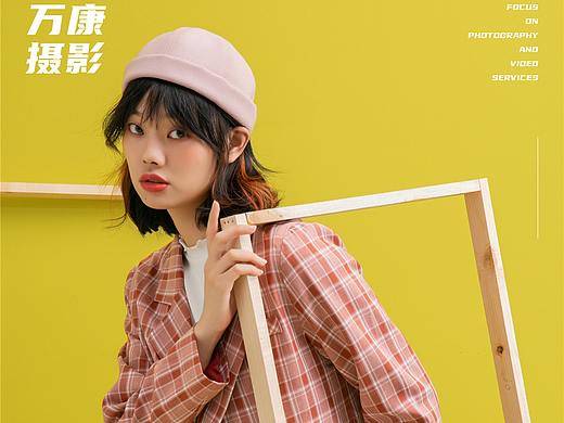 万康摄影 国内个性女模 潮流背影时装拍摄