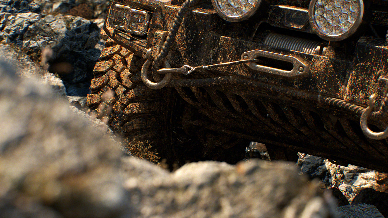 G级Pick-Up改装版 汽车与场景渲染（图ZOTE1MDU4ODQ=） - 机械/交通 - 站酷设计师quhongye原创素材 - 站酷ZCOOL