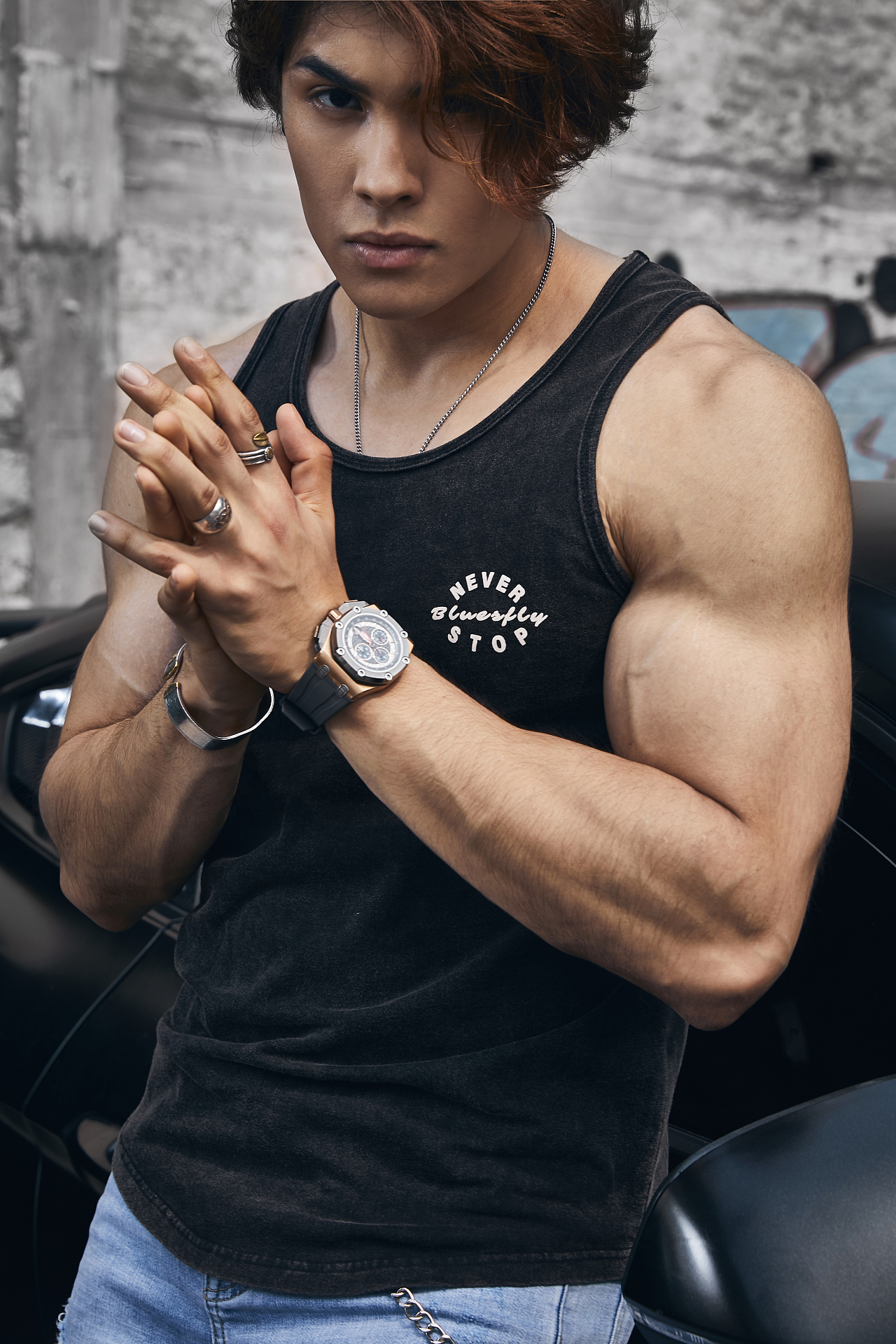 photo:jake lam model:伊克拉木 x 陈于蓝 makeup:chen xi