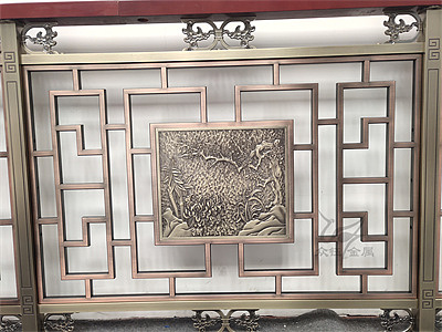 典雅中式铜艺楼梯护栏 铜板雕花楼梯扶手气场十足（图ZMjkzMTgxODMy） - 其他工业/产品 - 站酷设计师金属制品专家原创素材 - 站酷ZCOOL