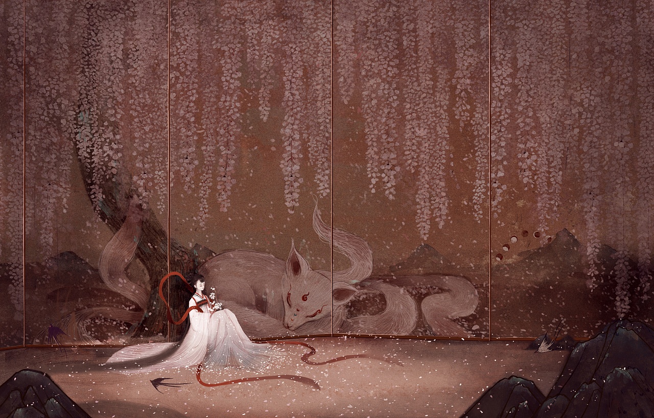 【境】第五张——[隐] |插画|创作习作|舍溪