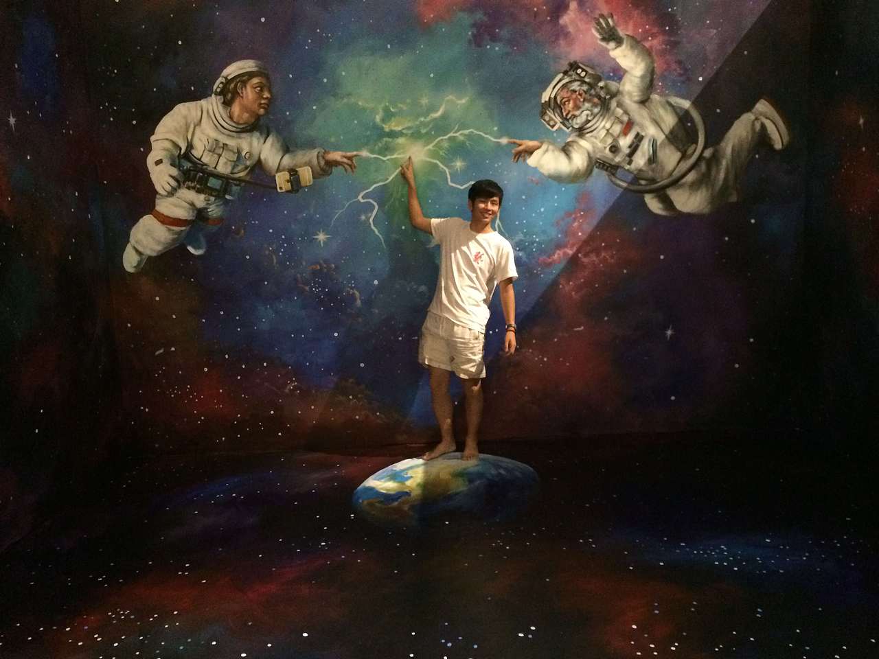 辽宁省大连市沃美术馆彩绘、立体画