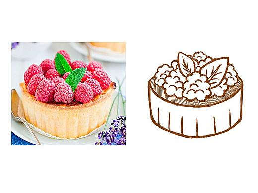 练习画蛋糕（线稿）