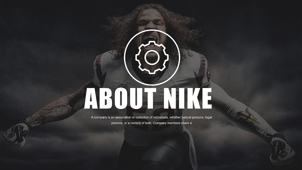 nike耐克时尚运动品牌营销策划ppt模板