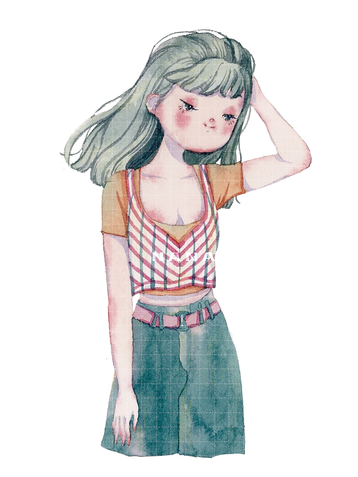 15张少女穿搭（图ZMjAwMTAwMTM2） - 创作习作 - 站酷设计师本娜NANA原创素材 - 站酷ZCOOL