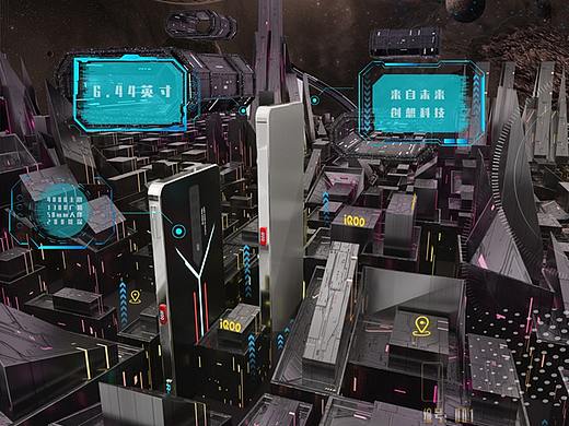 IQOO 创想HACK IN 未来 FUTURE（个人主页-ZNDM2MDY1NDQ=） - 电子产品 - 站酷设计师厦门美呈视觉设计原创素材 - 站酷ZCOOL