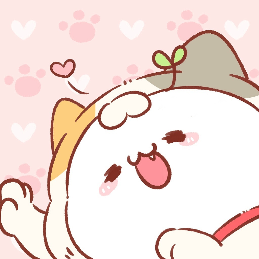 头像长草颜团子团子变喵喵来吸吧