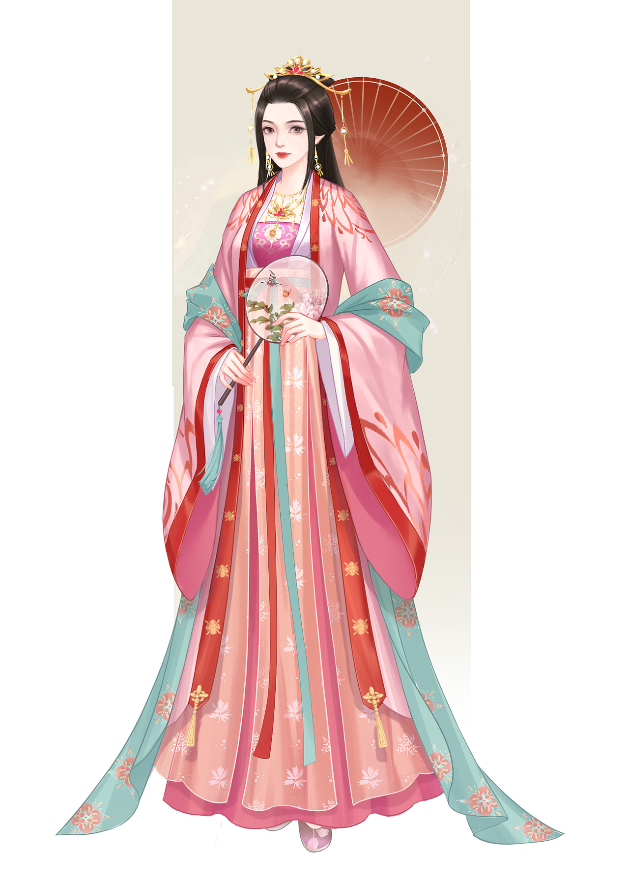 个人作品-国风立绘