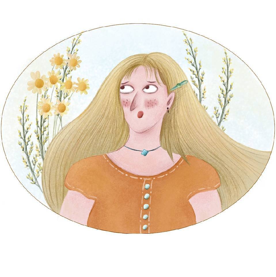 不屑小姐（图ZMjc3NTQ4MTAw） - 儿童插画 - 站酷设计师尘粒插画原创素材 - 站酷ZCOOL