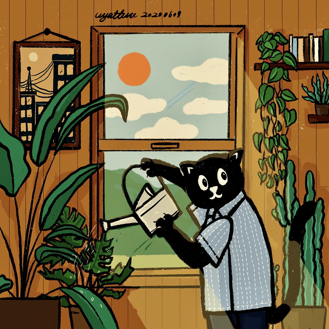 2020年6月插画习作（图ZMjE0NDc4MDA4） - 创作习作 - 站酷设计师武勇勇原创素材 - 站酷ZCOOL