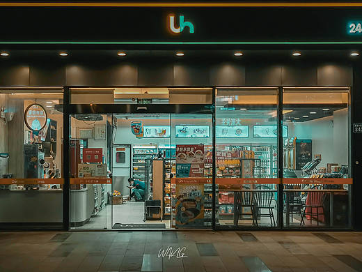 夜晚的街道