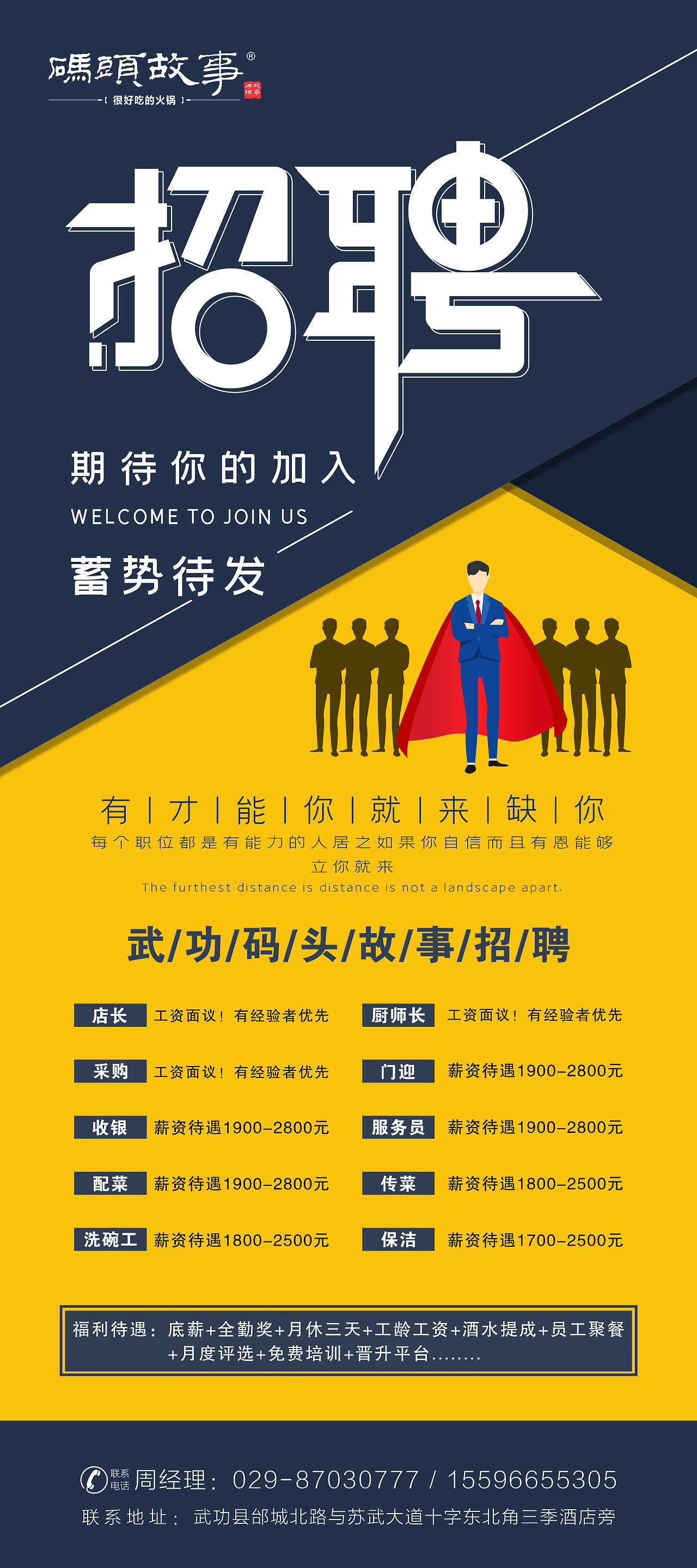 招聘展架|平面|海报|李大锤呀 - 原创作品 - 站酷 (zcool)